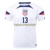 Original Fußballtrikot USA MORGAN 13 Heimtrikot WM 2022 Für Herren